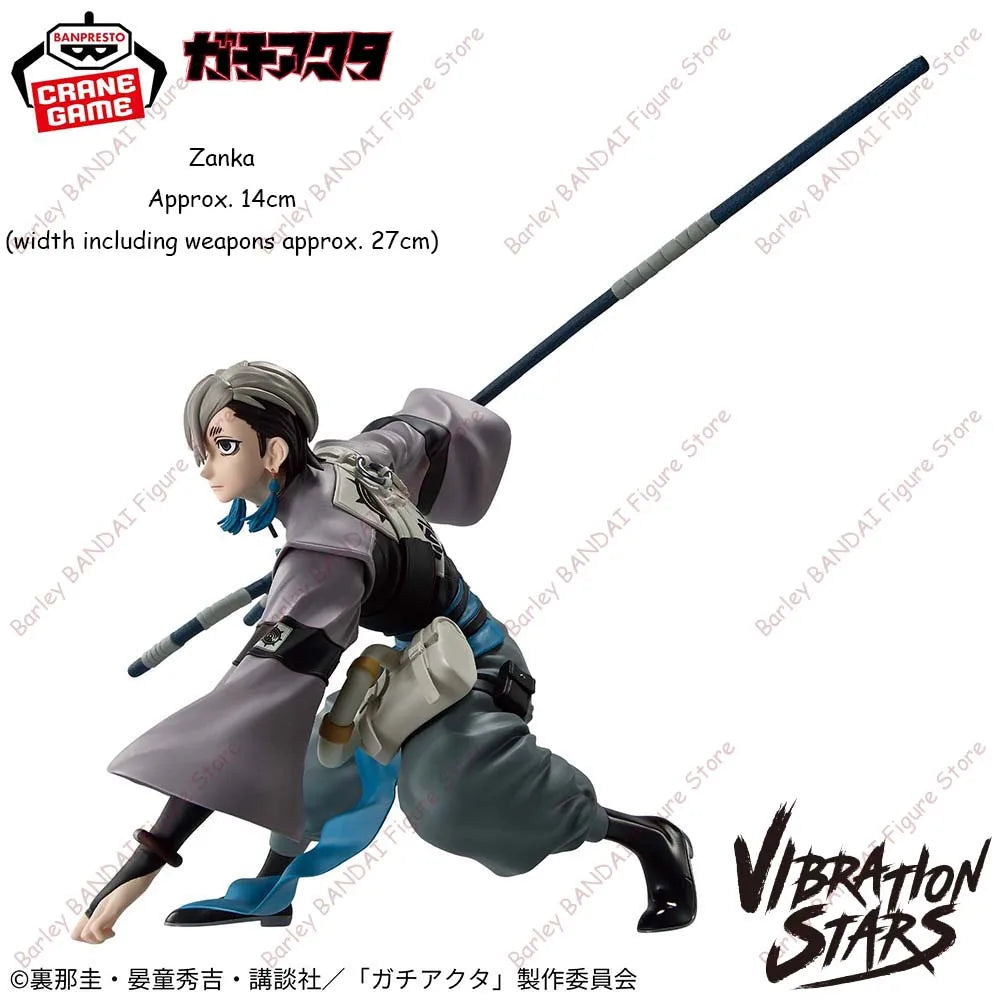 Banpresto Gachiakuta Vibration Stars Zanka Nijiku Rudo 14-27cm PVC Model