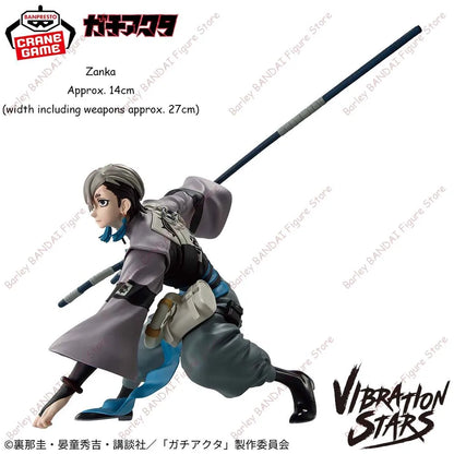 Banpresto Gachiakuta Vibration Stars Zanka Nijiku Rudo 14-27cm PVC Model
