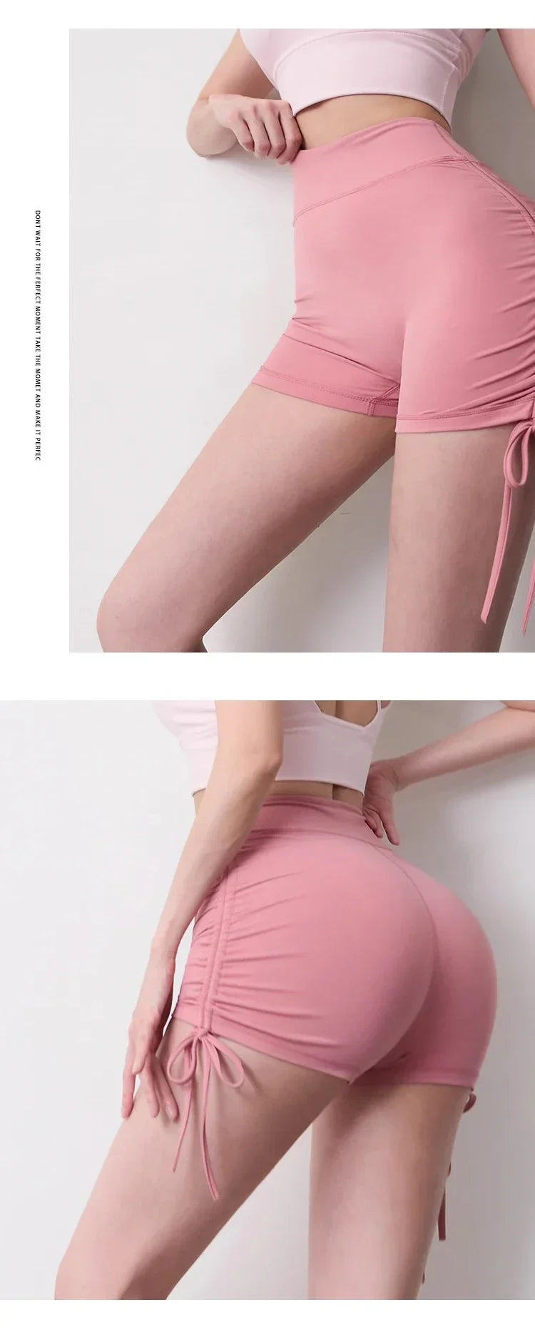 The Codex Summer High Waist Seamless Scrunch Butt Yoga & Gym Shorts for Women Athletic Booty Workout