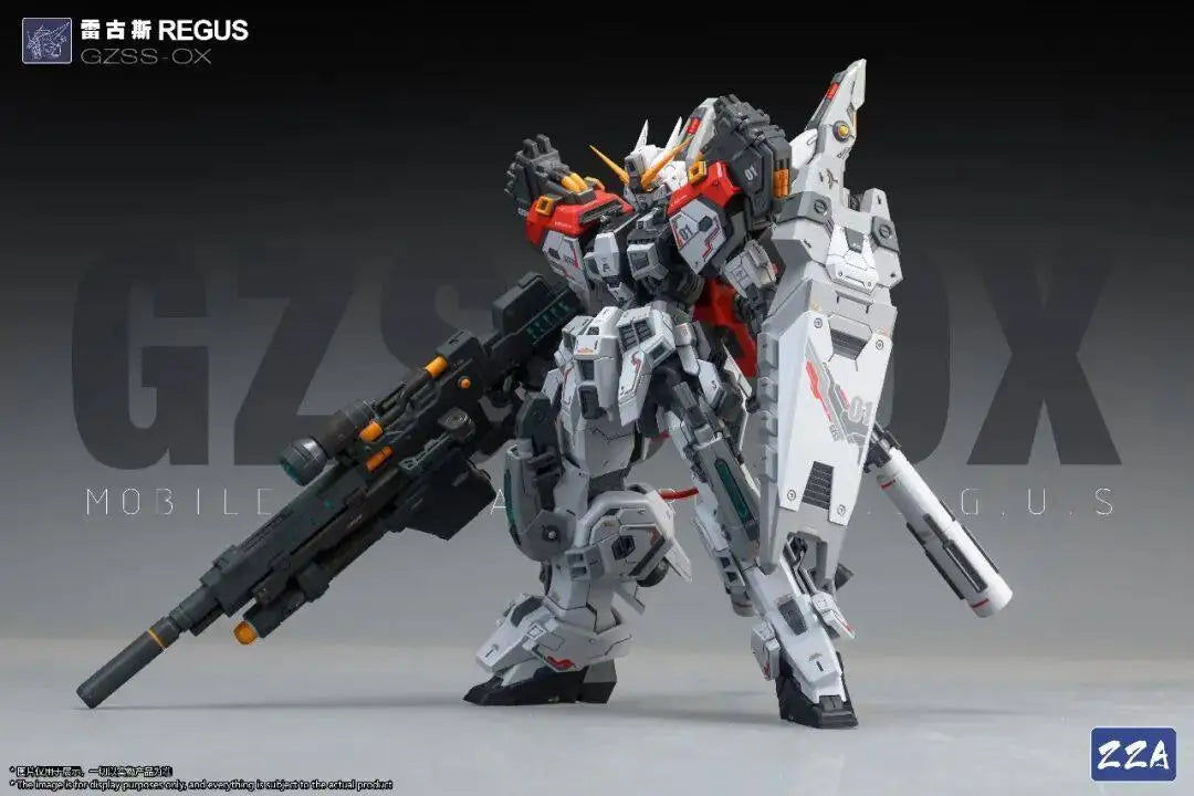 ZZA REGUS GZSS-OX-001 Captain Mobile Suit Assembly Plastic Model Kit Collectible Mecha Figure for Hobby Enthusiasts
