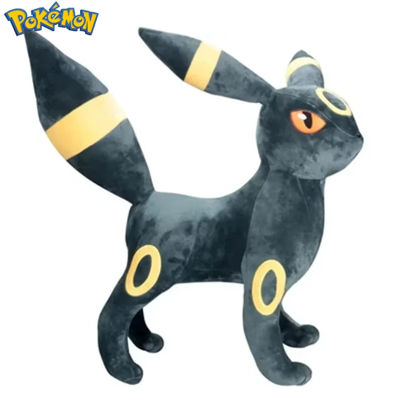 60CM Large Big Size Pokemon Cartoon Umbreon Plushies Kawaii Stuffed Animal Bolster Comfortable Soft Doll Children's Holiday Gift