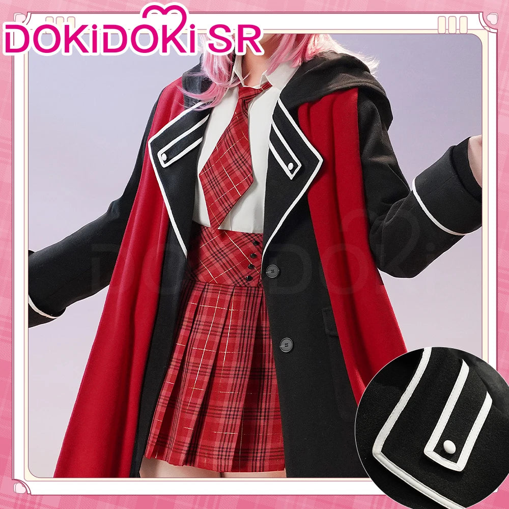 Hinamori Amu Cosplay Costume Anime Shugo Chara! Cosplay DokiDoki-SR Women Cute School Uniform JK Hinamori Amu Cosplay