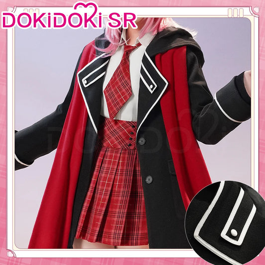 Hinamori Amu Cosplay Costume Anime Shugo Chara! Cosplay DokiDoki-SR Women Cute School Uniform JK Hinamori Amu Cosplay