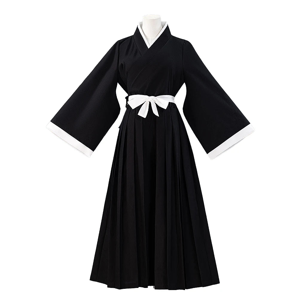 IN STOCK Kuchikii Rukiaa Cosplay Costume Anime【XS-3XL】DokiDoki-R Men Uniform Kuchikii Rukiaa Costume Plus Size