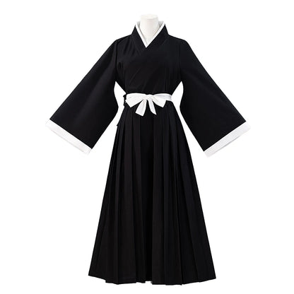 IN STOCK Kuchikii Rukiaa Cosplay Costume Anime【XS-3XL】DokiDoki-R Men Uniform Kuchikii Rukiaa Costume Plus Size