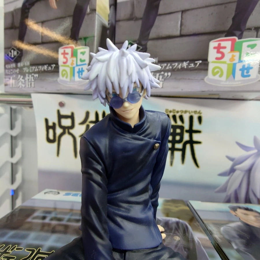 17cm Jujutsu Kaisen Anime Figure Noodle Stopper Gojo Satoru Action Figure Fushiguro Megumi Figurine PVC Collection Model Toys