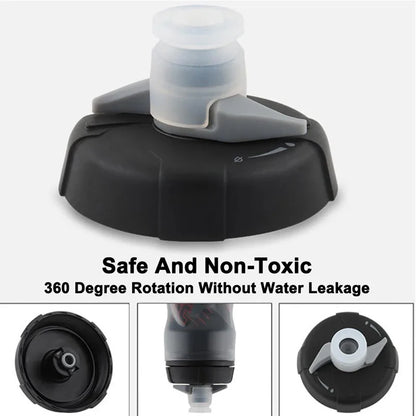 Bolany 600ml Mountain Cycling Water Bottle PP5 Double-Layer Insulated Leak-Proof Outdoor Sports Cup