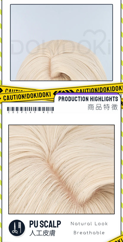 IN STOCK KAngel / Ame-chan Cospaly Wig Game NEEDY GIRL OVERDOSE Cosplay DokiDoki Halloween NEEDY GIRL OVERDOSE Cute Wig Free Cap