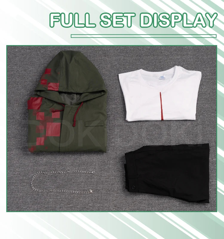 Komaedaa Nagitt Cosplay Costume Game【S-2XL】DokiDoki-R Men Costume Christmas Cosplay Daily Coat Plus Size