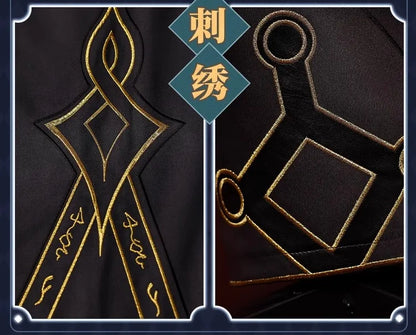 Honkai Star Rail Anaxa Cosplay Costume Wig Uniform Outfit Anaxagoras Grove of Epiphany Amphoreus Carnival Halloween Women Men