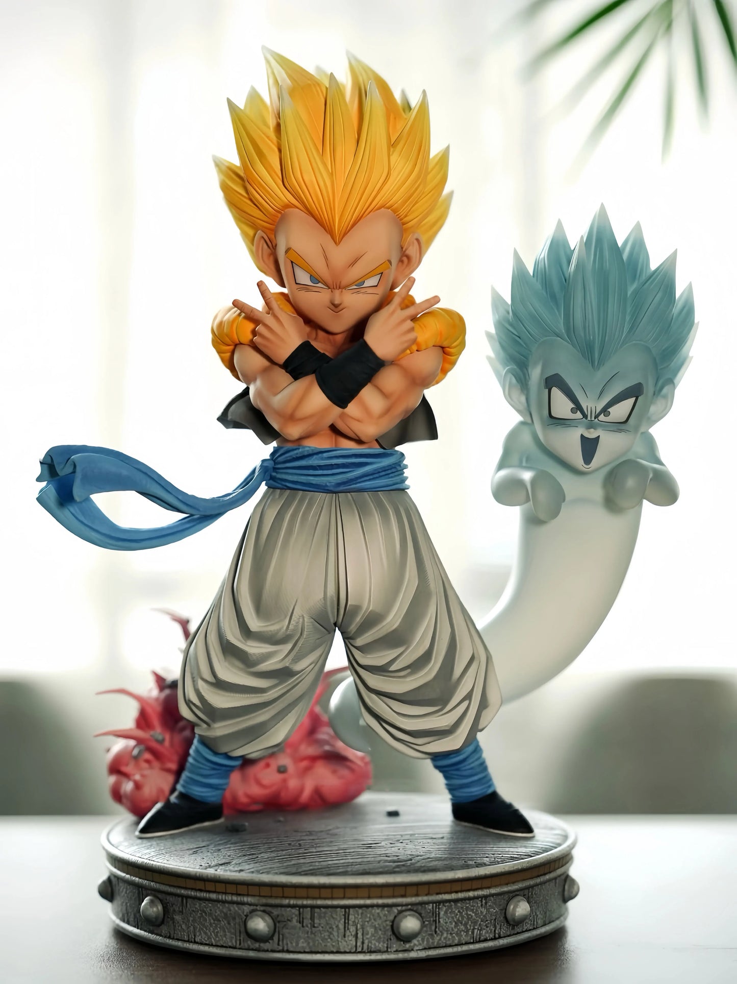 Dragon Ball Anime Figure Cs Gotenks Figurine Super Saiyan Model Pvc Statue Collectible Toys Desk Decoration Doll Birthday Gifts