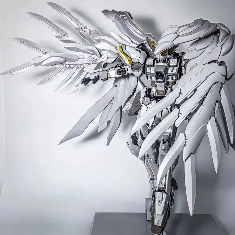 Daban 8827 MG 1/100 Snow White Prelude Fix Model Kit XXXG-00YSW Wings Assembly Action Figure Custom Toy