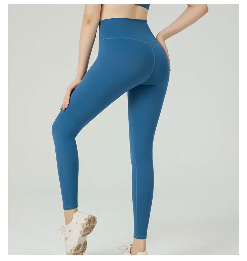 The Codex Seamless Yoga Leggings for Women – Athletic Gym Workout Fitness Pants Tights