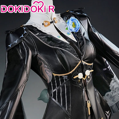 IN STOCK Yixuan Cosplay Costume Game Zenless Zone Zero DokiDoki-R ZZZ Women Black Yellow Bodysuit Yixuan Cosplay Master Costume