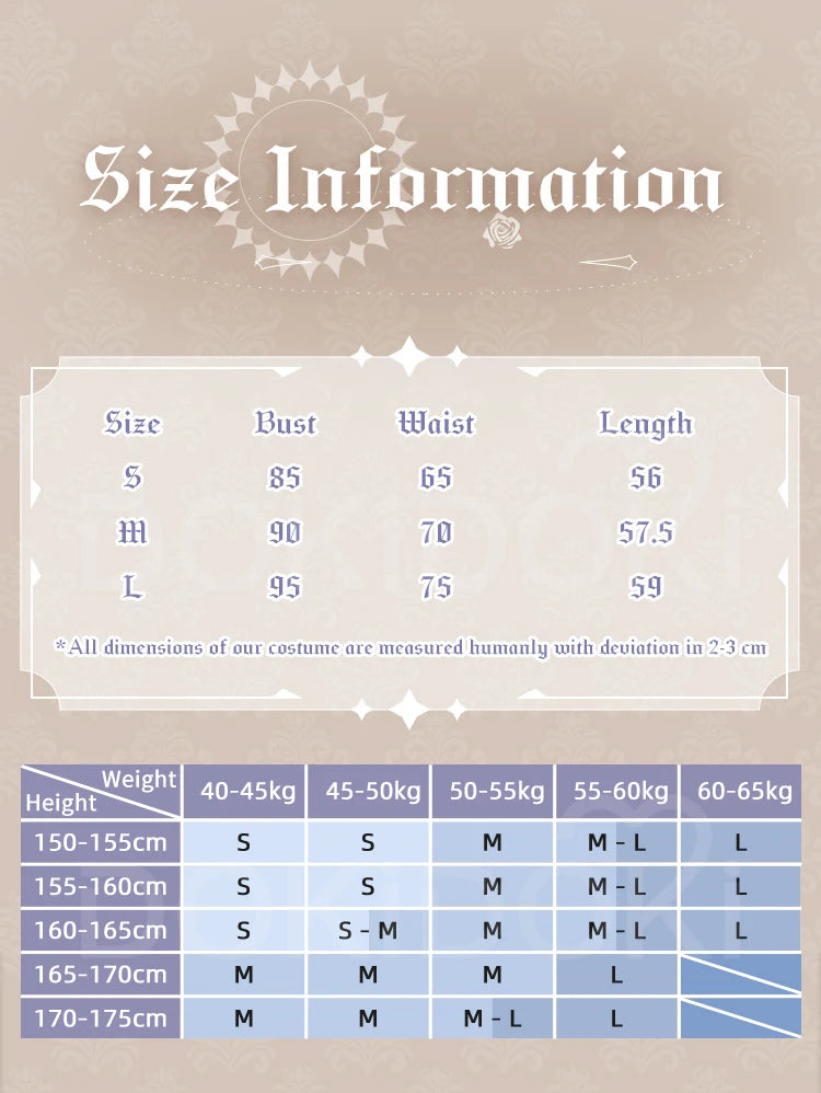 IN STOCK Remm/Ramm Cosplay Costume Anime Cosplay DokiDoki-SR Women Cute Maid Uniform Costume Remm Cosplay