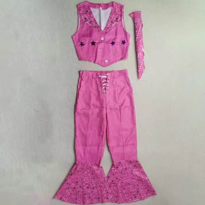 Homchee Trends Cos Barbi Costume Set Adult Cotton Polyester