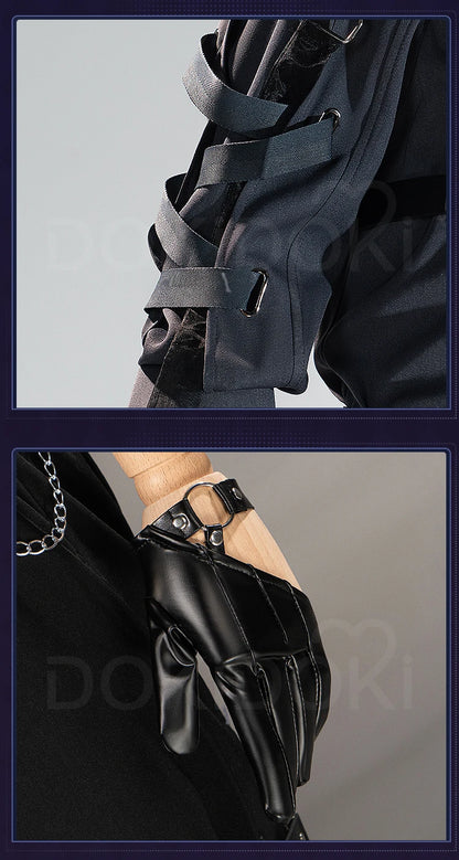 IN STOCK Sylus Rafayel Xavier Zayne Cosplay Costume Game Love and Deepspace【XS-2XL】DokiDoki-R White Grey Halloween Plus Size