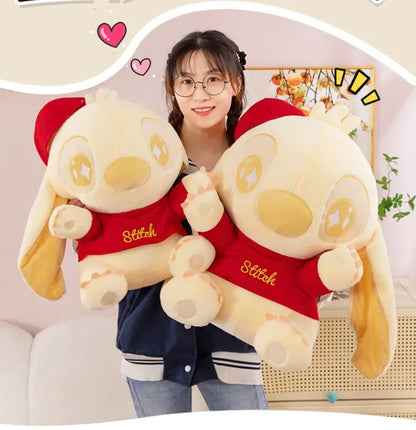 35/60CM Disney Lilo & Stitch Doll Cartoon Plush Toy Cute Anime Soft Stuffed Kawaii Golden Stich Plushie Kids Birthday Gifts