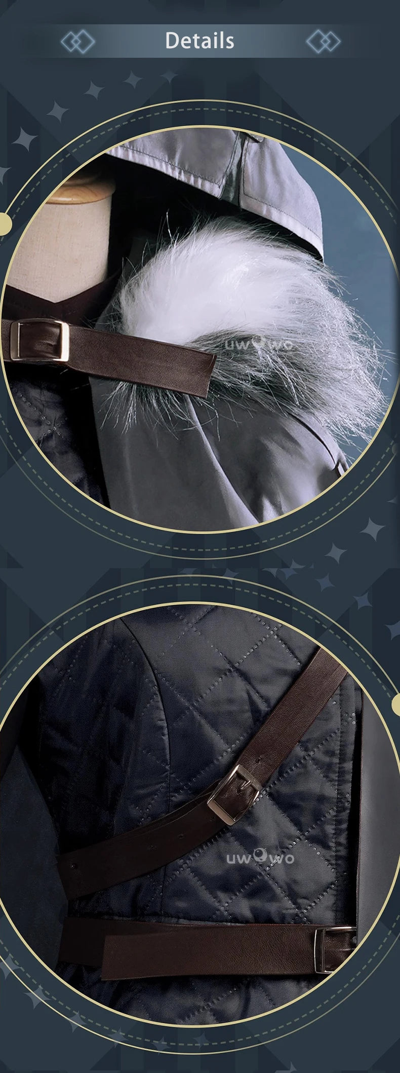 UWOWO Collab Series: Game Identity V Night Watch Hunters Ithaqua Cosplay Costume