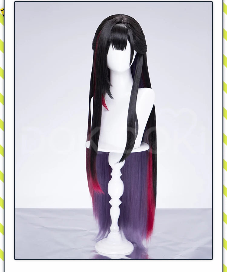 IN STOCK Cerydra Hysilens Wig Game Honkai: Star Rail Cosplay DokiDoki HSR Women 100cm Wig Hysilens Cosplay Headwear Free Cap