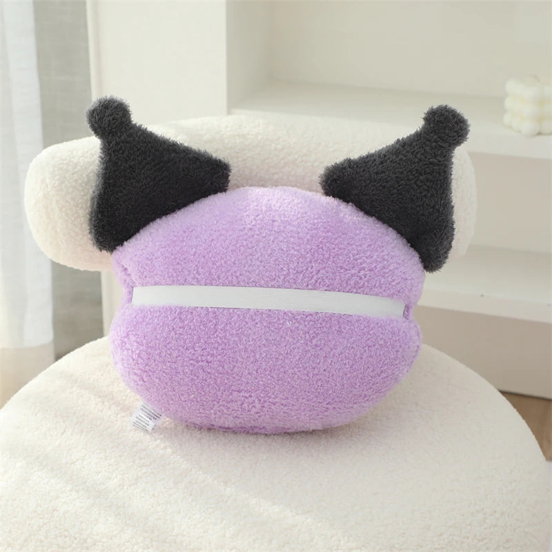 Sanrio Lovely Hello Kitty Headrest Back Cushion Chair Lumbar Support Car Seat Decor My Melody Kuromi Throw Pillow Gifts Girl