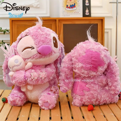 70cm Big Size Disney Lilo & Stitchanime Plush Stuffed Doll Room Decoration Peluche Pillow Angel Plushies Ornaments Gifts