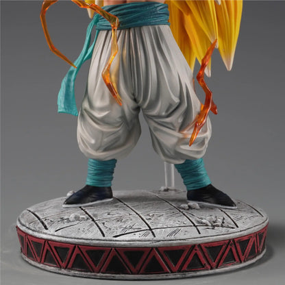 Dragon Ball Z Figures Super Saiyan Gotenks Anime Figurine Ghost Squad Model Statue Doll Collection Decoration Kids Toys Gift