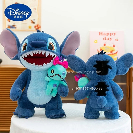 35/50/65cm Big Size Disney Stitch Plush Toy Doll Anime Lilo & Stitch Cartoon Stuffed Doll Children's Comforting Pillow Kids Gift