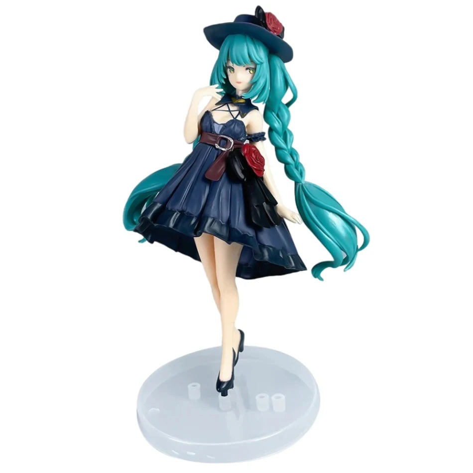 Hot Hatsune Miku Anime Figures 20cm Trio Try iT Action Figure  Kawaii Anime Figurines Model Toy Gift Collectible Model Pvc