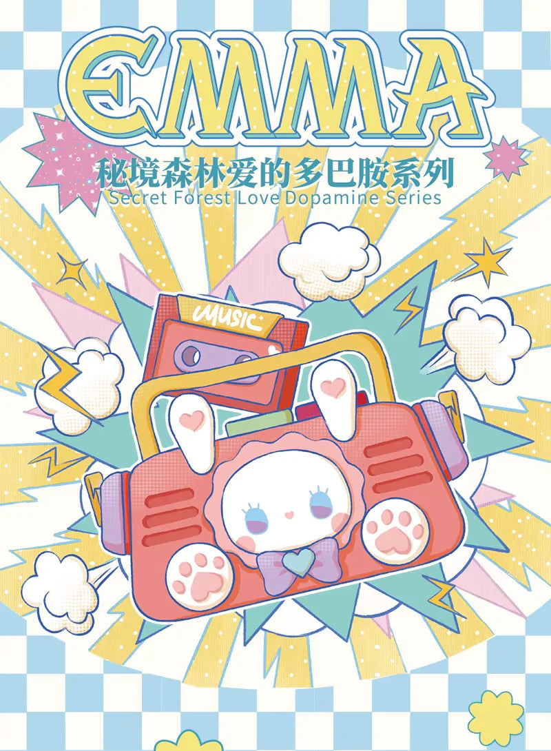 Hot New Emma Secret Forest Love Dopamine Series Blind Box Cute Creative Doll Ornament Anime Doll Christmas Surprise Gift