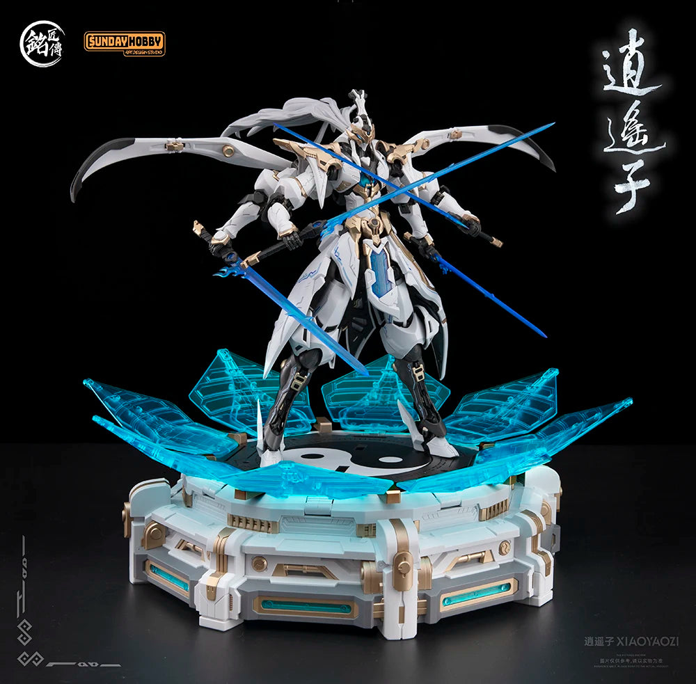 In Stock MJZ Model XIAO YAO ZI Toy XIAOYAOZI Assembly Model Kit Alloy Skeleton Action Figure Mecha Robot Gifts