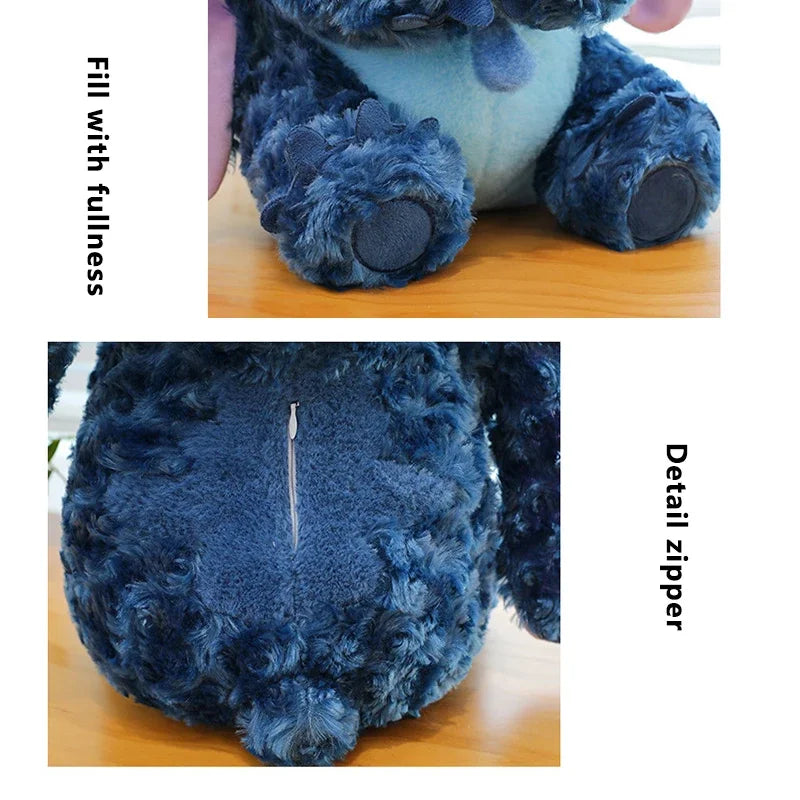 30/85cm Lilo and Stitch Disney Plush Toys Pink Kawaii Scrump Anime Cartoon Plushie Sakura Stich Dolls Soft Stuffed Gift for Kids