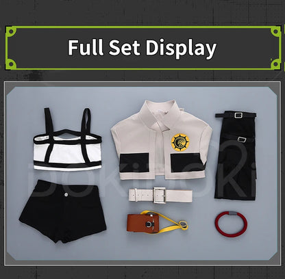 Riyo Rudo Cosplay Anime Gachiakuta【XS-3XL】DokiDoki-R Women Men Costume Rudo Surebrec Li Glaze Riyo Cosplay Wig Plus Size