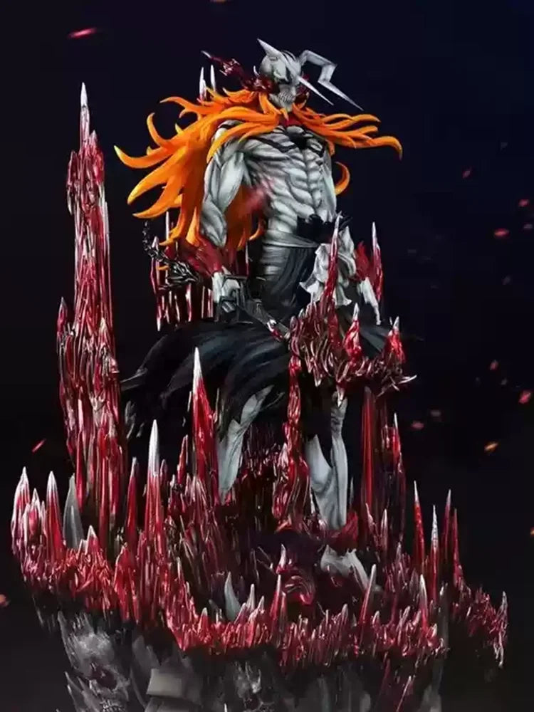 2025 New Bleach Anime Figure Kurosaki Ichigo Ulquiorra Cifer Figures 1:1 Figurine Collection Desktop Models Toys Christmas Gifts
