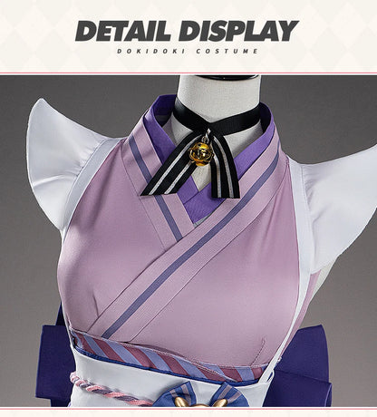 IN STOCK Yumemizuki Mizuki Cosplay Costume Game Genshin Impact【XS-3XL】DokiDoki-N Women Cute Dress Plus Size