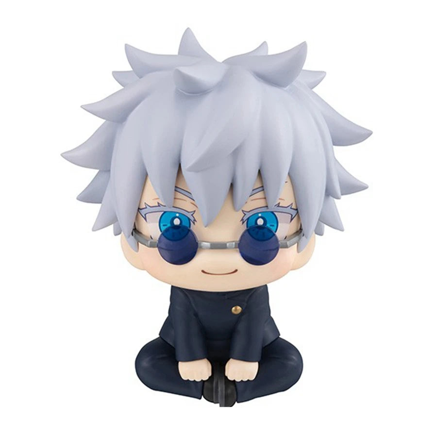 10cm Jujutsu Kaisen Anime Figure Look Up Chousou Action Figure Q Version Satoru Gojo/Geto Suguru Figurine PVC Collection Toys