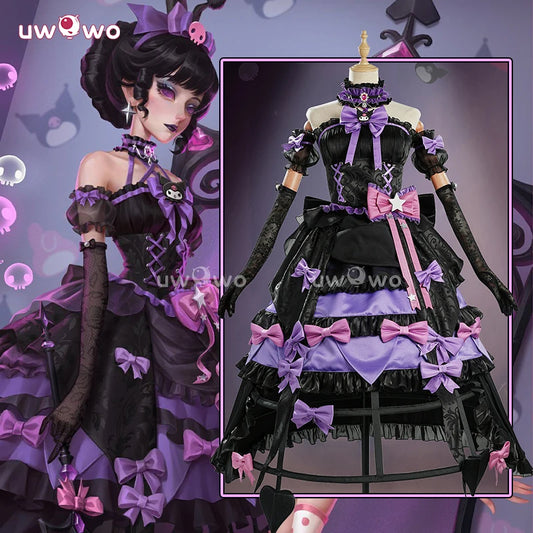 UWOWO Collab series: Game Identity V Blood Queen Mary Cosplay Costume Purple Costume