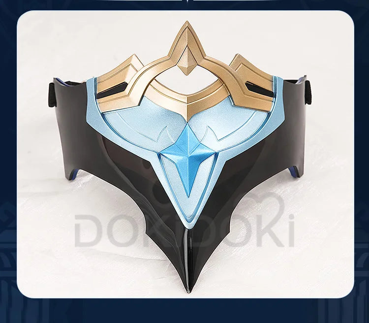 IN STOCK Il Dottore Mask Game Genshin Impact Fatui Harbinger Cosplay DokiDoki Cosplay Fatui Doctor Mask Cosplay Props Il Dottore