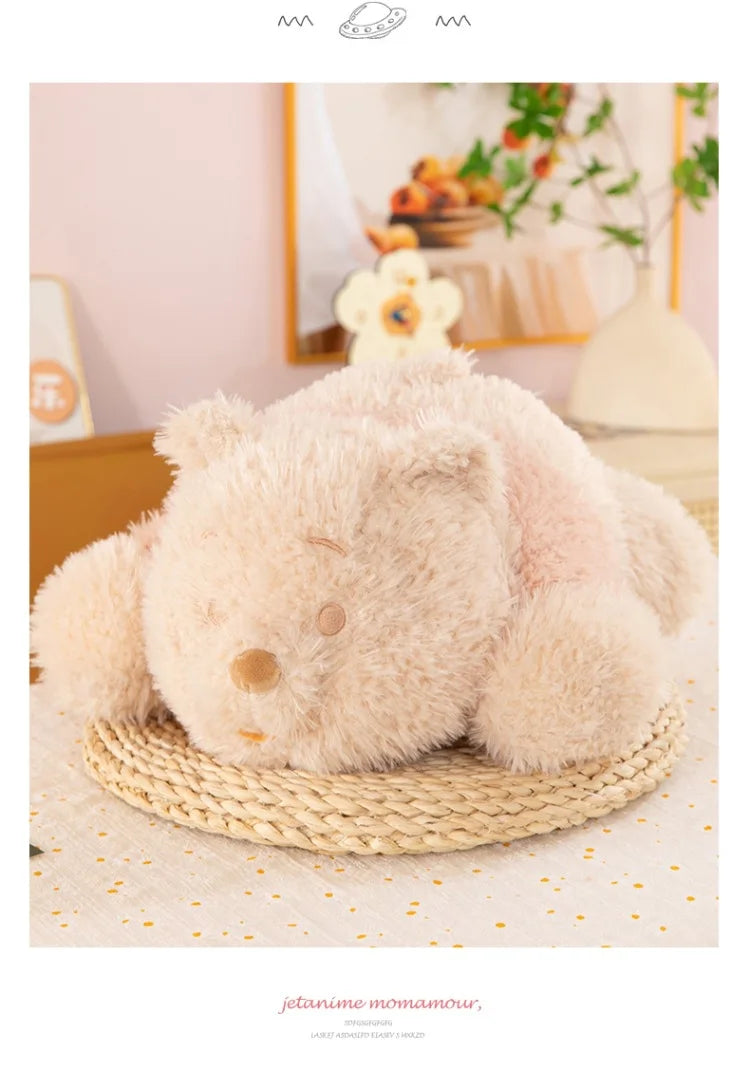 50/70cm Big Size Disney Stitch Pooh Bear Cartoon Anime Plush Stuffed Doll Room Decoration Stuffed Animal Pillow Ornamental Gift