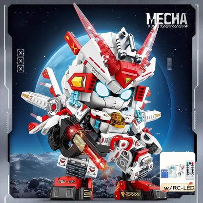 2025 STEM Building Blocks Kit, DIY Mecha Robot Model Educational Construction Toys for Kids Ages 8-12, Creative Birthday Gift