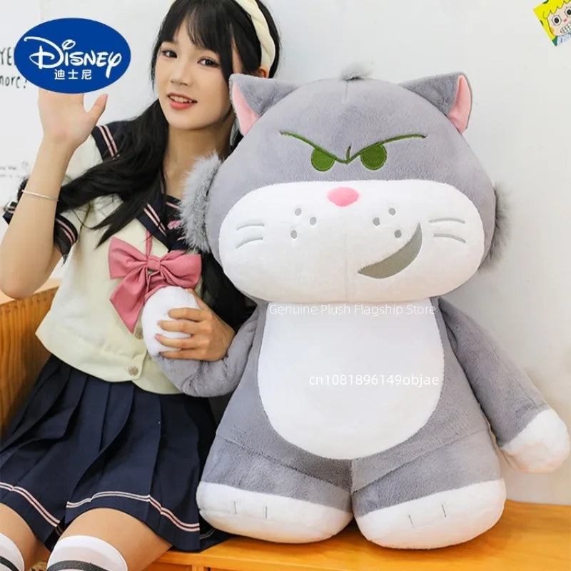 35/50/60cm Big Size Lucifer Disney Anime Plush Stuffed Doll Kawaii Room Decoration Plushie Children Pillow Ornament Holiday Gift