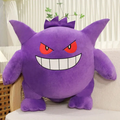 20/40/60cm Gengar Pokemon Anime Plush Toys TAKARA TOMY Cartoon Doll Soft Pokémon Plushie Pillow Stuffed Gift for Children Kawaii