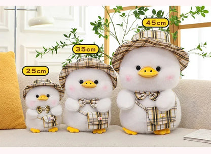 New 25/35/45cm Kawaii Cute Gentleman Duck Plush Toy Children's Pillow Doll Interior Decoration Boys and Girls Birthday Gifts