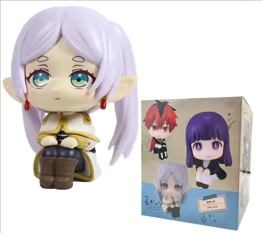 Himmel Anime Frieren:Beyond Journey's End Figurine Frieren Beautiful Girl Action Figure PVC Collection Decoration Model Toy Gift