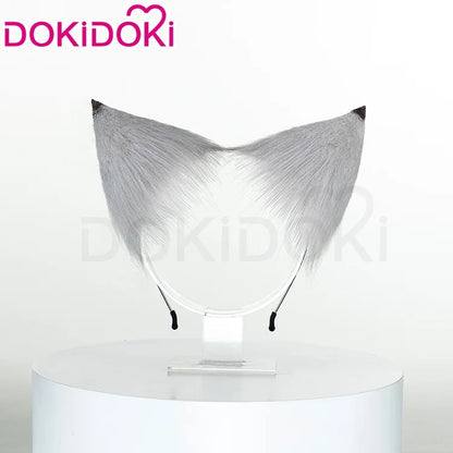 Seth Ellen Joe Hoshimi MiyabI Ju Fufu Von Lycaon Tail Ears Cosplay Props Game Zenless Zone Zero DokiDoki 125cm Tail Halloween