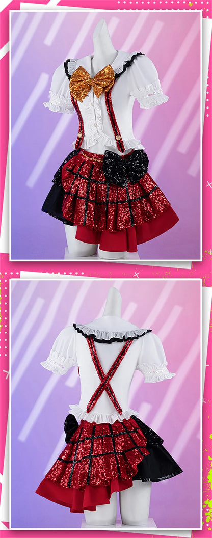 Kotori Minami Honoka Kousaka Hoshizora Rin Cosplay Costume Anime LoveLive! Cosplay DokiDoki-R Kotori Minami Cute Dress Plus Size