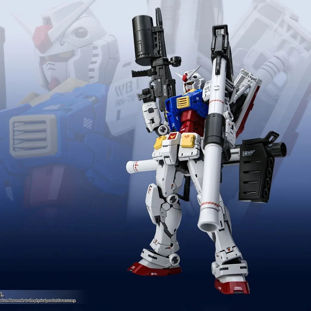 In Stock FAT CAT Rx-78-2 Ver 2.0 RG 1/100 RGU Model Assembly Model Kit Movable Joints Collectible Robot Kits Model Gift