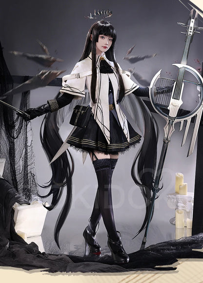IN STOCK Arturia Virtuosa Cosplay Costume Game Arknights Cosplay DokiDoki-SR Virtuosa Cosplay Arturia Giallo Women Costume