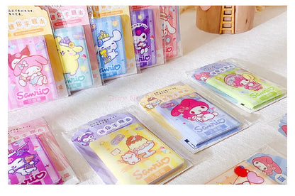 36pcs Sanrio Hello Kitty Kuromi Melody Mini Notebook Diy Kawaii Pocket Book Student Words Notebook Memo Student Stationery Gifts