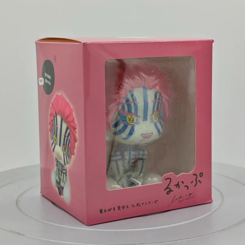 Cute Anime Demon Slayer Kimetsu No Yaiba Figurine Hashibira Inosuke Action Figures Clay Man PVC Model Statue Collection Toy Gift